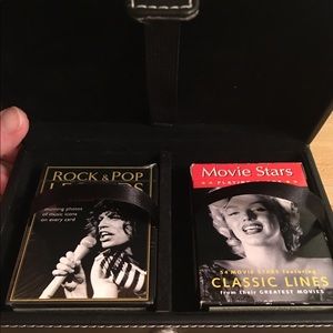 Leather Playing Card Case/Two Decks